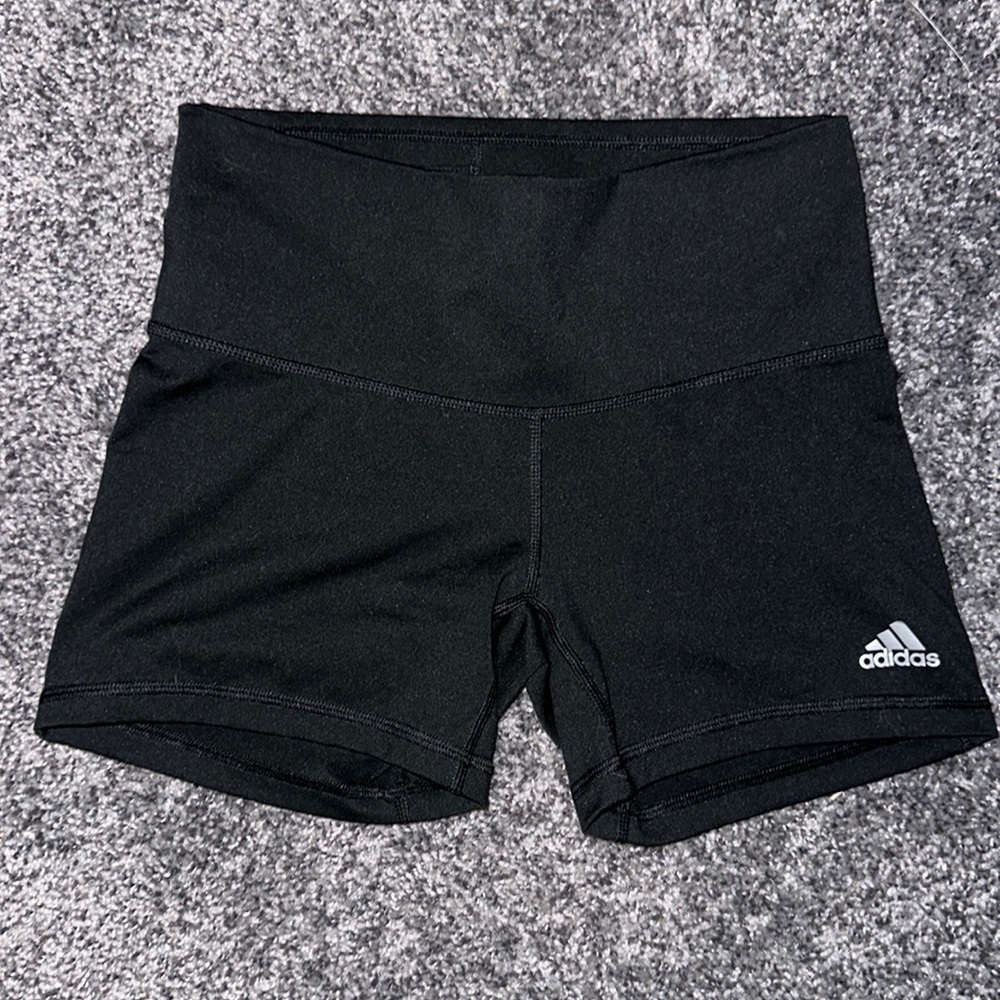 Black adidas shorts